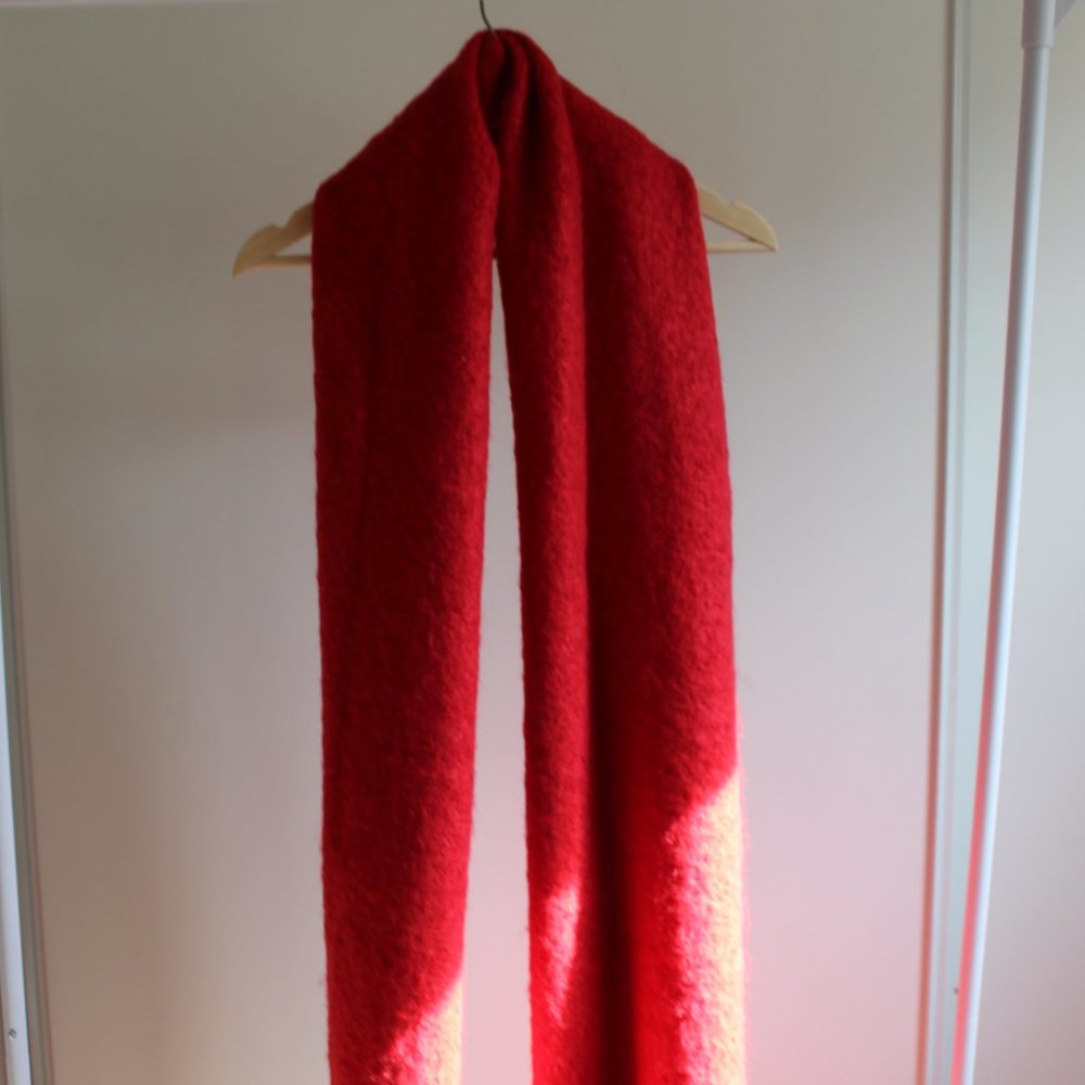 Giant Red Abercrombie Scarf ** 3 for $20 **